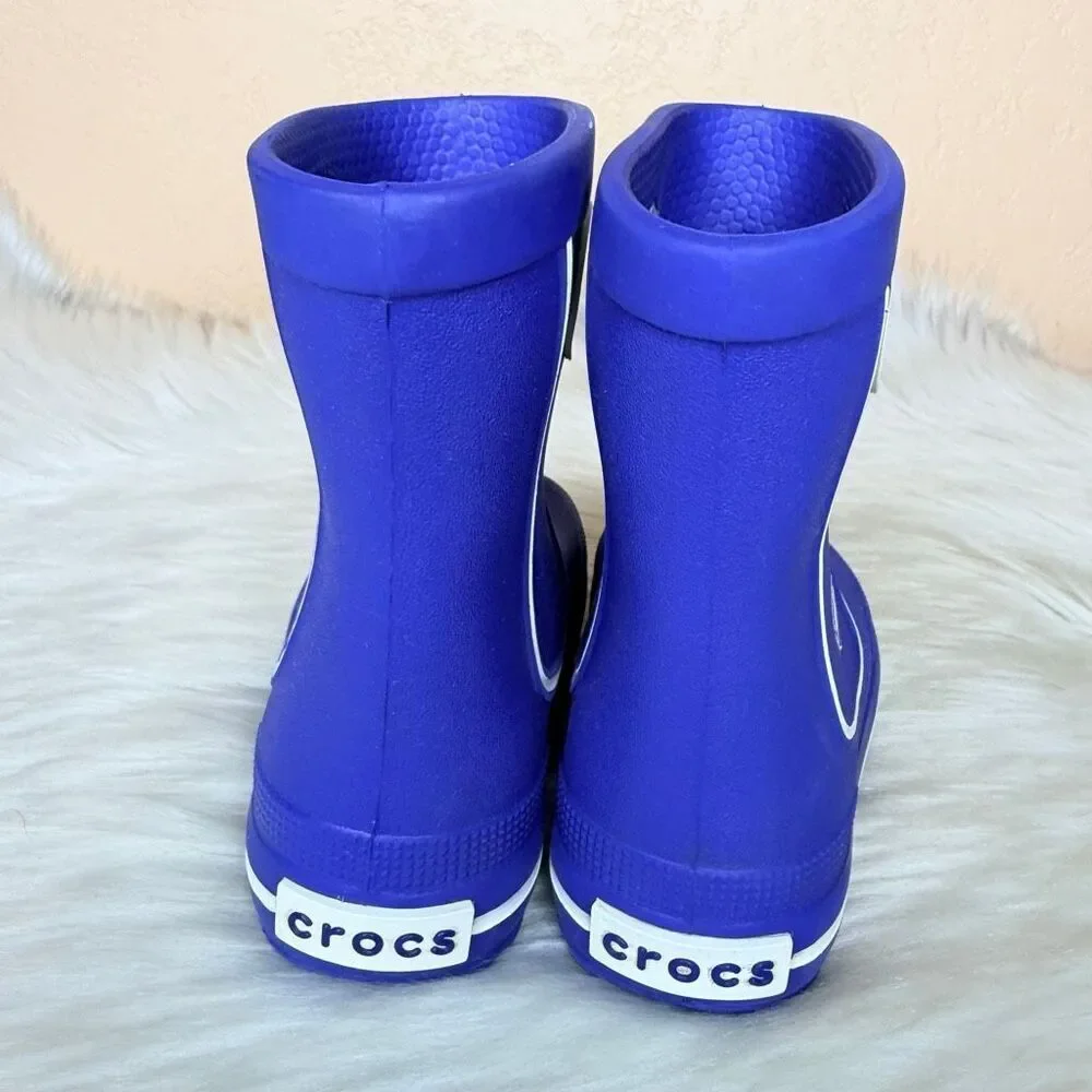 Crocs Kids' Crocband Jaunt Rain Boots Size C6/7
